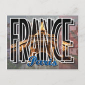 Parijs, Frankrijk Briefkaart (Voorkant)