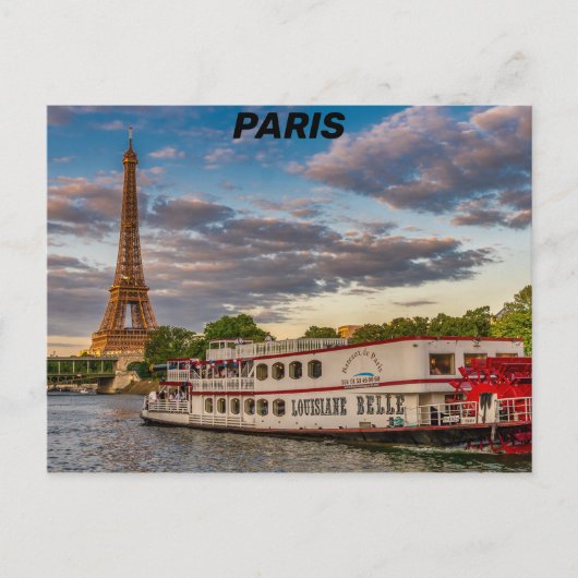 Parijs - Frankrijk Briefkaart (Voorkant)