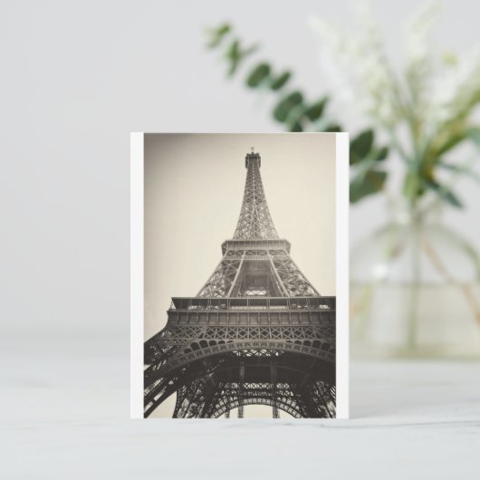 Parijs, Frankrijk Briefkaart (Staand voorkant)