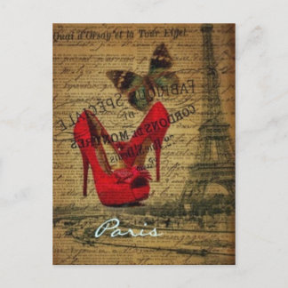 Parijs, Frankrijk -  Briefkaart