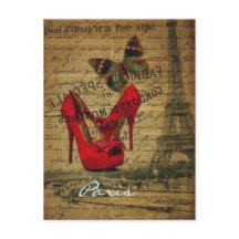 Parijs, Frankrijk -  Briefkaart