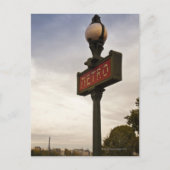 Parijs, Frankrijk Briefkaart (Voorkant)