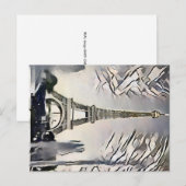 Parijs, Frankrijk Briefkaart (Voorkant / Achterkant)