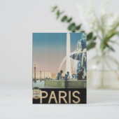  Parijs, Frankrijk - Briefkaart (Staand voorkant)