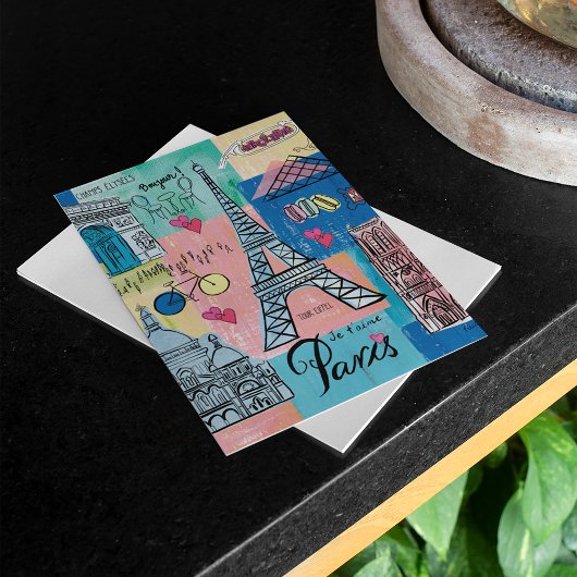 Parijs, Frankrijk Briefkaart