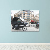 Parijs. Frankrijk. Canvas Afdruk (Insitu (Houten vloer))