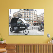 Parijs. Frankrijk. Canvas Afdruk (Insitu (Woonkamer))