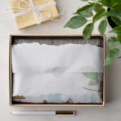 PARIJS, Frankrijk. Eiffel, Louvre, Arc de Triomphe Tissuepapier (Geschenk)