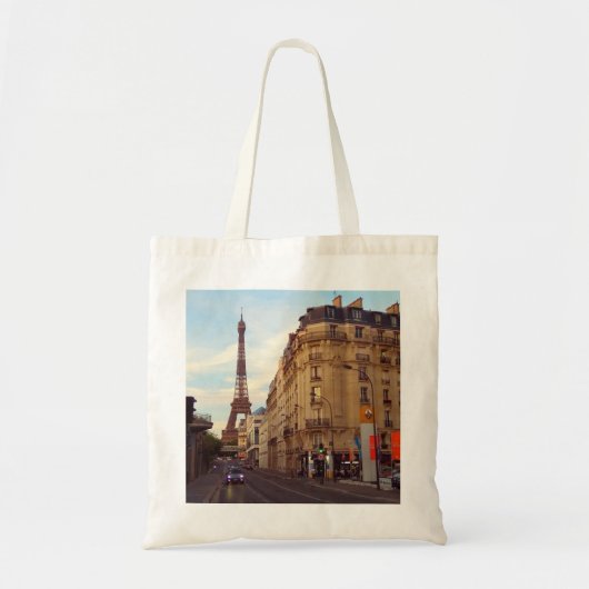 Parijs. Frankrijk. Eiffelbloem. Tote Bag (Voorkant)