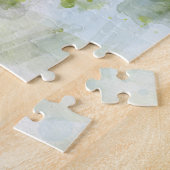 Parijs Frankrijk Eiffeltoren Aquarel Legpuzzel (Zijkant)