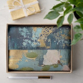  Parijs Frankrijk Eiffeltoren Decoupage Tissuepapier (Geschenk)