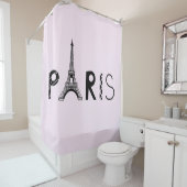 Parijs, Frankrijk | Eiffeltoren Douchegordijn (In situ)