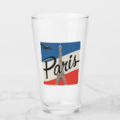 Parijs Frankrijk | Eiffeltoren Glas (Voorkant)