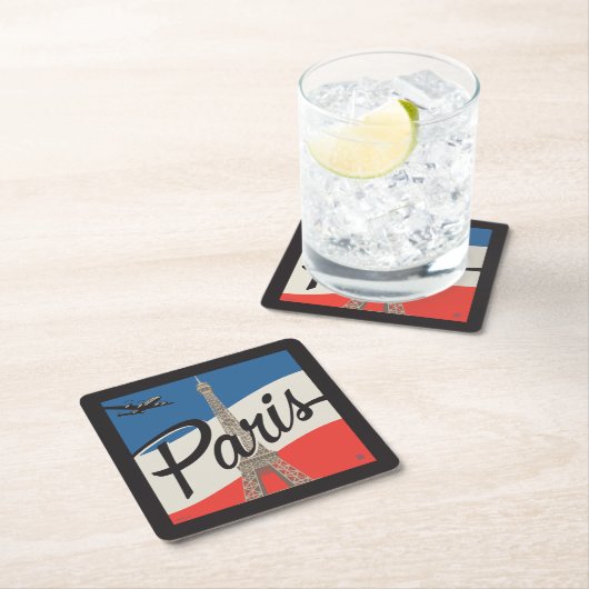 Parijs Frankrijk | Eiffeltoren Kartonnen Onderzetters (Insitu)