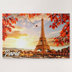 Parijs, Frankrijk   Eiffeltoren Legpuzzel