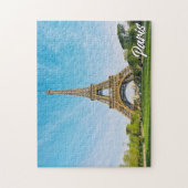 Parijs, Frankrijk | Eiffeltoren Legpuzzel (Verticaal)