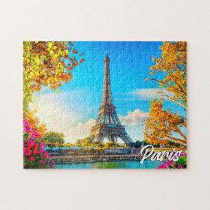 Parijs, Frankrijk Eiffeltoren Legpuzzel