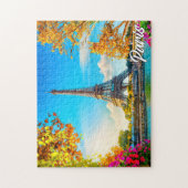 Parijs, Frankrijk | Eiffeltoren Legpuzzel (Verticaal)