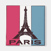 Parijs, Frankrijk, Eiffeltoren Magneet (Voorkant)