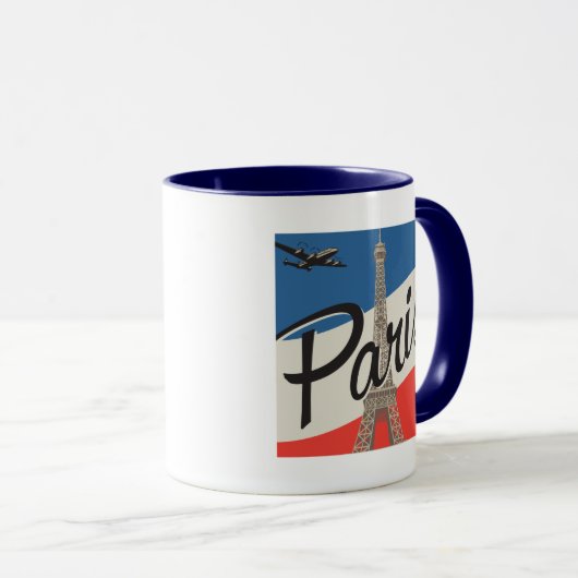 Parijs Frankrijk | Eiffeltoren Mok (Voorkant rechts)