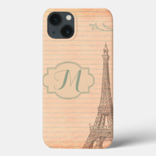 Parijs Frankrijk Eiffeltoren Monogram IPAD Air Cas Case-Mate iPhone Case