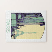 Parijs Frankrijk, Eiffeltoren originele afbeelding Legpuzzel (Horizontaal)