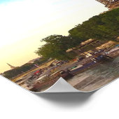 Parijs. Frankrijk. Eiffeltoren . Poster (Hoek)