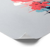 Parijs Frankrijk Eiffeltoren Reizen Poster (Hoek)