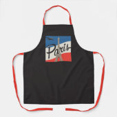 Parijs Frankrijk | Eiffeltoren Schort (Voorkant)