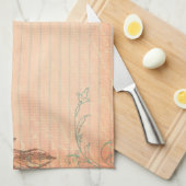 Parijs Frankrijk Eiffeltoren Shabb keukenschotel H Theedoek (Quarter Fold)