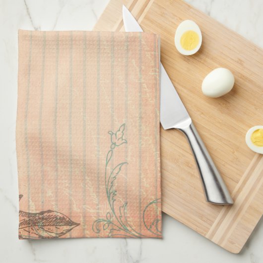 Parijs Frankrijk Eiffeltoren Shabb keukenschotel H Theedoek (Quarter Fold)