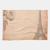 Parijs Frankrijk Eiffeltoren Shabb keukenschotel H Theedoek (Horizontaal)