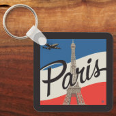 Parijs Frankrijk | Eiffeltoren Sleutelhanger (Voorkant)