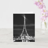 PARIJS Frankrijk EIFFELTOREN Stad van Licht Kaart
