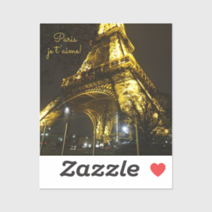 Parijs. Frankrijk. Eiffeltoren Sticker