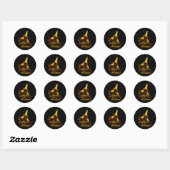 Parijs, Frankrijk, Eiffeltoren, Stickers (Vel)