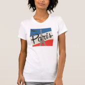 Parijs Frankrijk | Eiffeltoren T-shirt (Voorkant)
