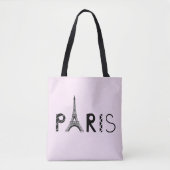 Parijs, Frankrijk | Eiffeltoren Tote Bag (Voorkant)