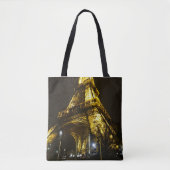 Parijs. Frankrijk. Eiffeltoren Tote Bag (Voorkant)