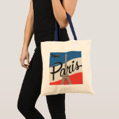 Parijs Frankrijk | Eiffeltoren Tote Bag (Voorkant (product))