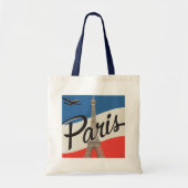 Parijs Frankrijk | Eiffeltoren Tote Bag (Voorkant)