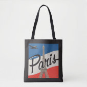 Parijs Frankrijk | Eiffeltoren Tote Bag (Voorkant)