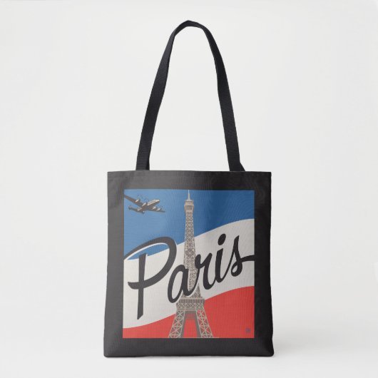 Parijs Frankrijk | Eiffeltoren Tote Bag (Voorkant)