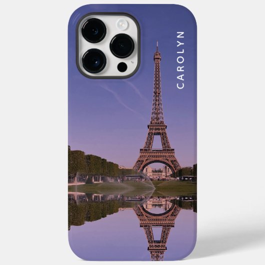 Parijs Frankrijk Eiffeltoren Vakantie Case-Mate iP iPhone Case (Achterkant)