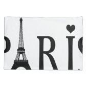 Parijs, Frankrijk en grafische kunst Kussensloop (Achterkant)