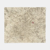 Parijs Frankrijk Fleece Deken (Voorkant (Horizontaal))