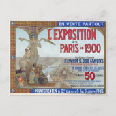  Parijs Frankrijk Franse toeristische advertentie Briefkaart (Voorkant)