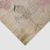 Parijs Frankrijk Glam Retro Mode Tissuepapier (Detail)