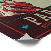 Parijs Frankrijk, grote overwinning Louvre museum Poster (Hoek)