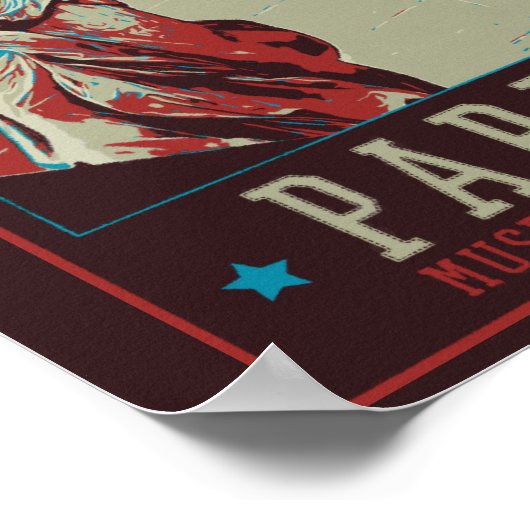 Parijs Frankrijk, grote overwinning Louvre museum Poster (Hoek)